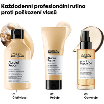 Série Expert Absolut Repair Gold Quinoa + Protein Instant Resurfacing - Kondicionér na vlasy